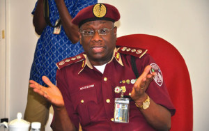 Corps Marshal, Federal Road Safety Corps, Mr. Boboye Oyeyemi